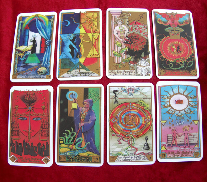 Le jeu de tarot maçonnique - Années 80 - Best Seller - Cartes d'enseignement franc-maçon