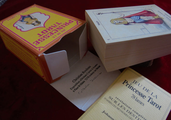 The Princess tarot - 1980 - Jeu de la Princesse