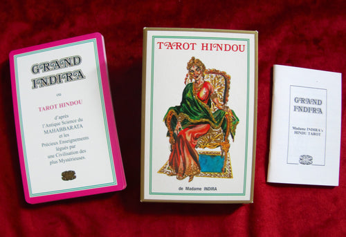 1999 Tarot hindou RARE par Madame Indira - Kali Oracle