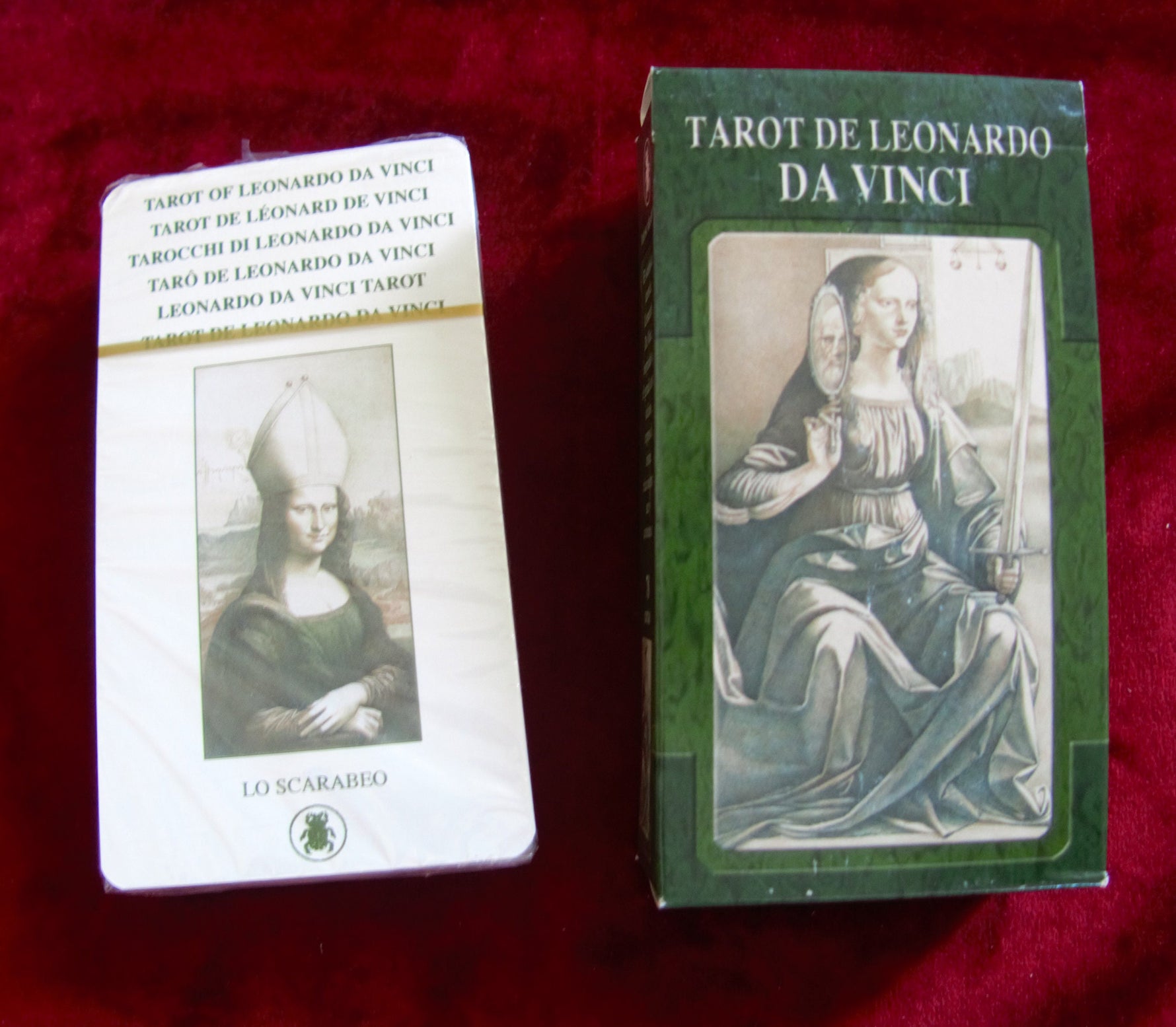Tarot de Léonard de Vinci des années 2000 - Tarot de la Renaissance italienne