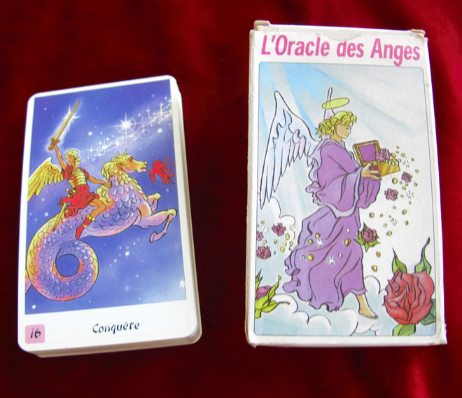Oracle of Angels 1984 - VERY RARE - Doreen Virtue - Angels divination - L'Oracle des Anges - Guardian Angel cards