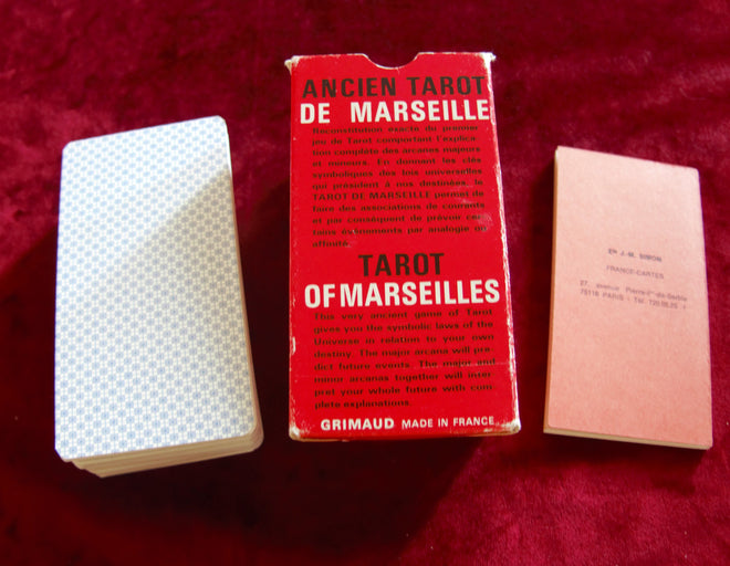 1969 Tarot de Marseille BP Grimaud VERY RARE