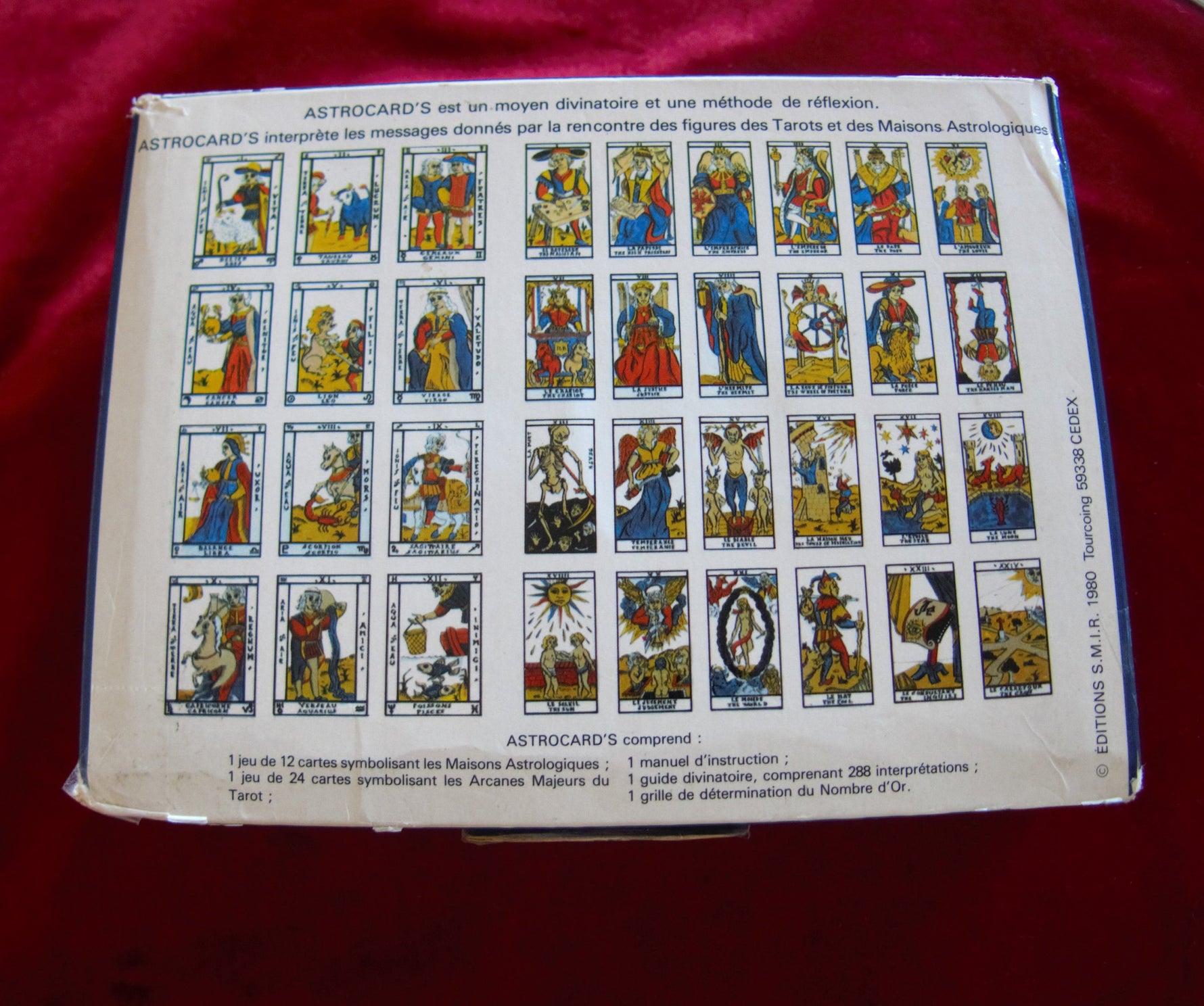 Astrocard’s Tarot & Astrology Set (1980) – Complete Divination System – France