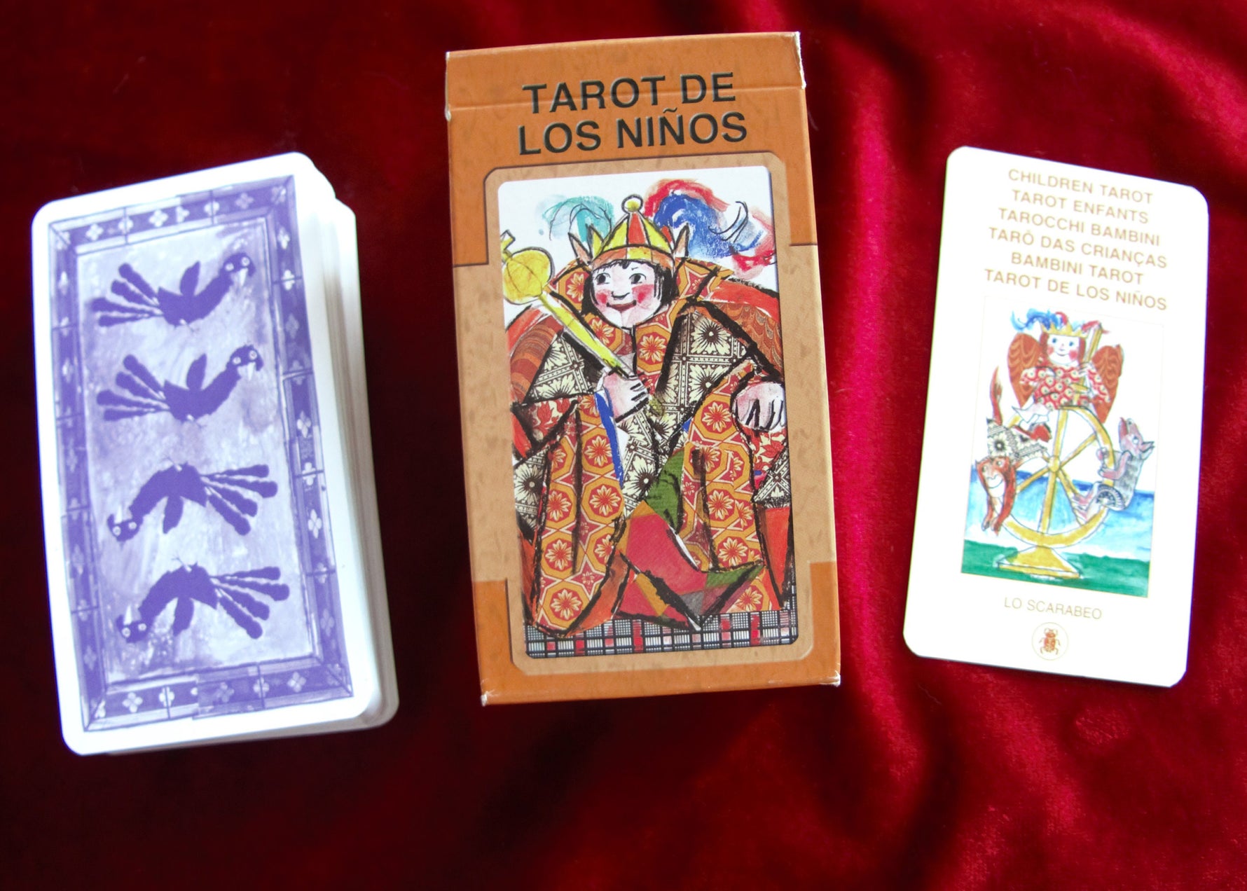 Tarot de los Niños + Instructions – The Children’s Tarot – Lo Scarabeo (2000s, OOP)