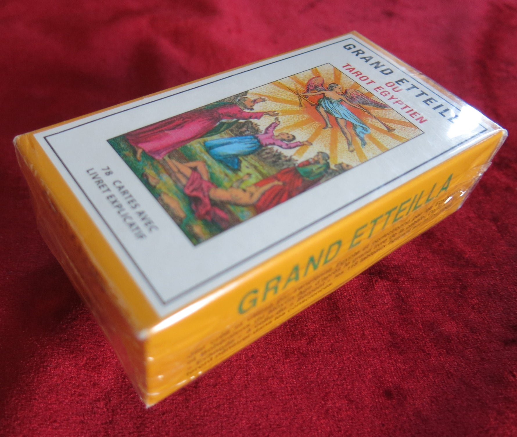 Grand Etteilla – Tarot Égyptien de Dusserre Cartomancie (Nouvelle édition scellée) PAS FAUX !!!