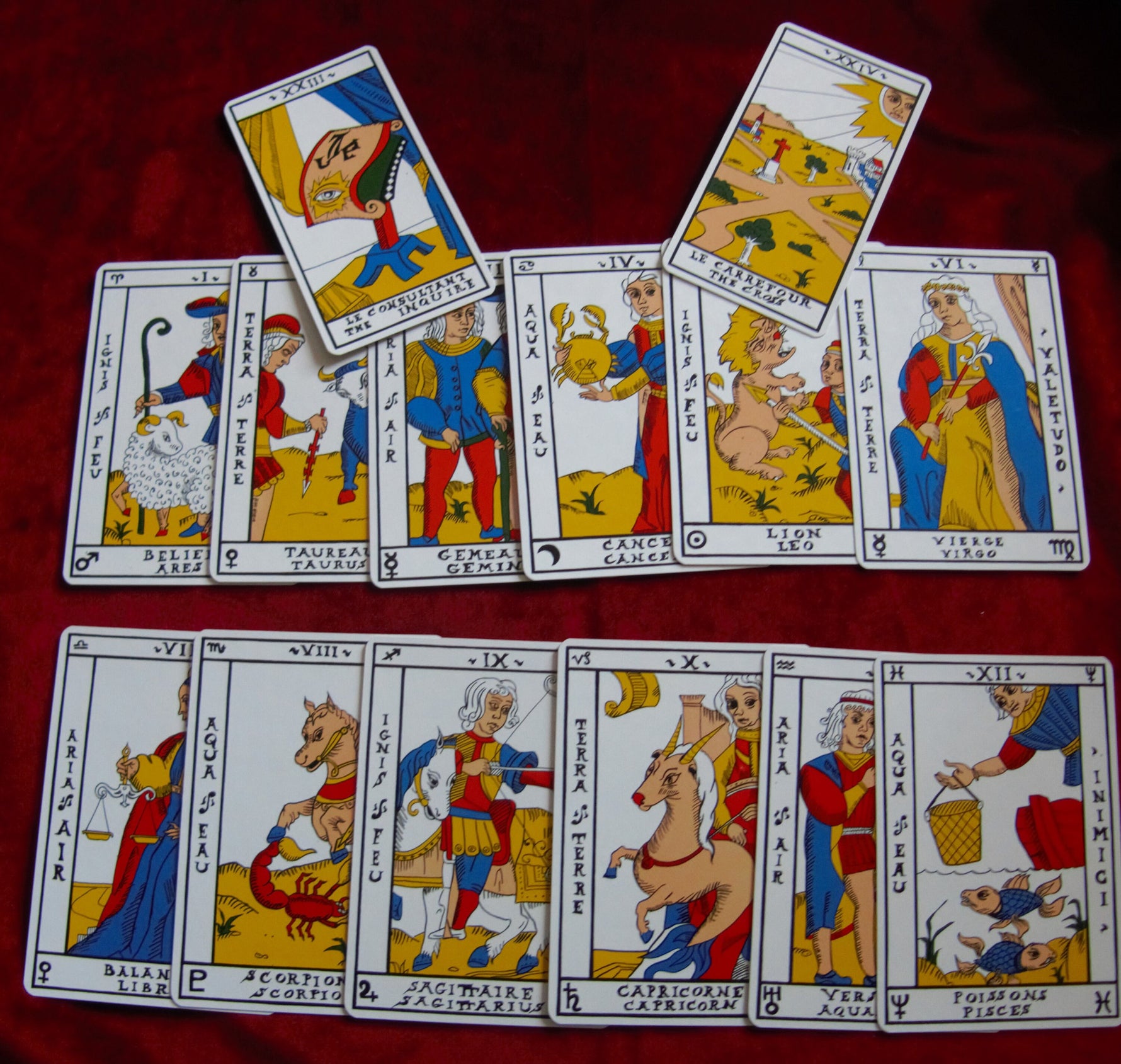 Astrocard’s Tarot & Astrology Set (1980) – Complete Divination System – France