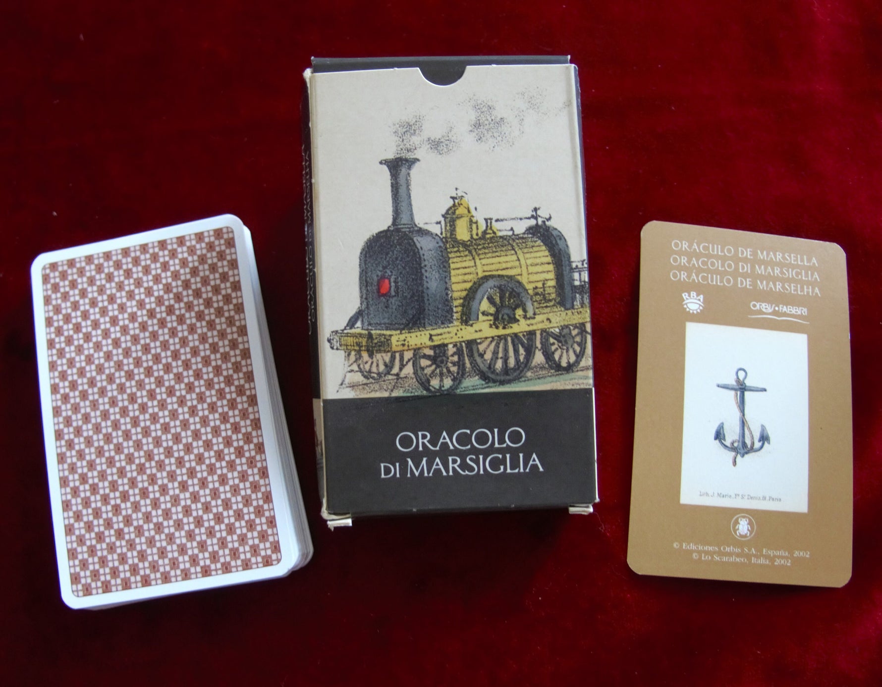 Vintage Marseille Oracle – 2002 – Oráculo de Marsella – Lo Scarabeo – RARE – Out of Print