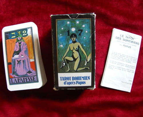 Tarot de Bohême selon Papus 1981