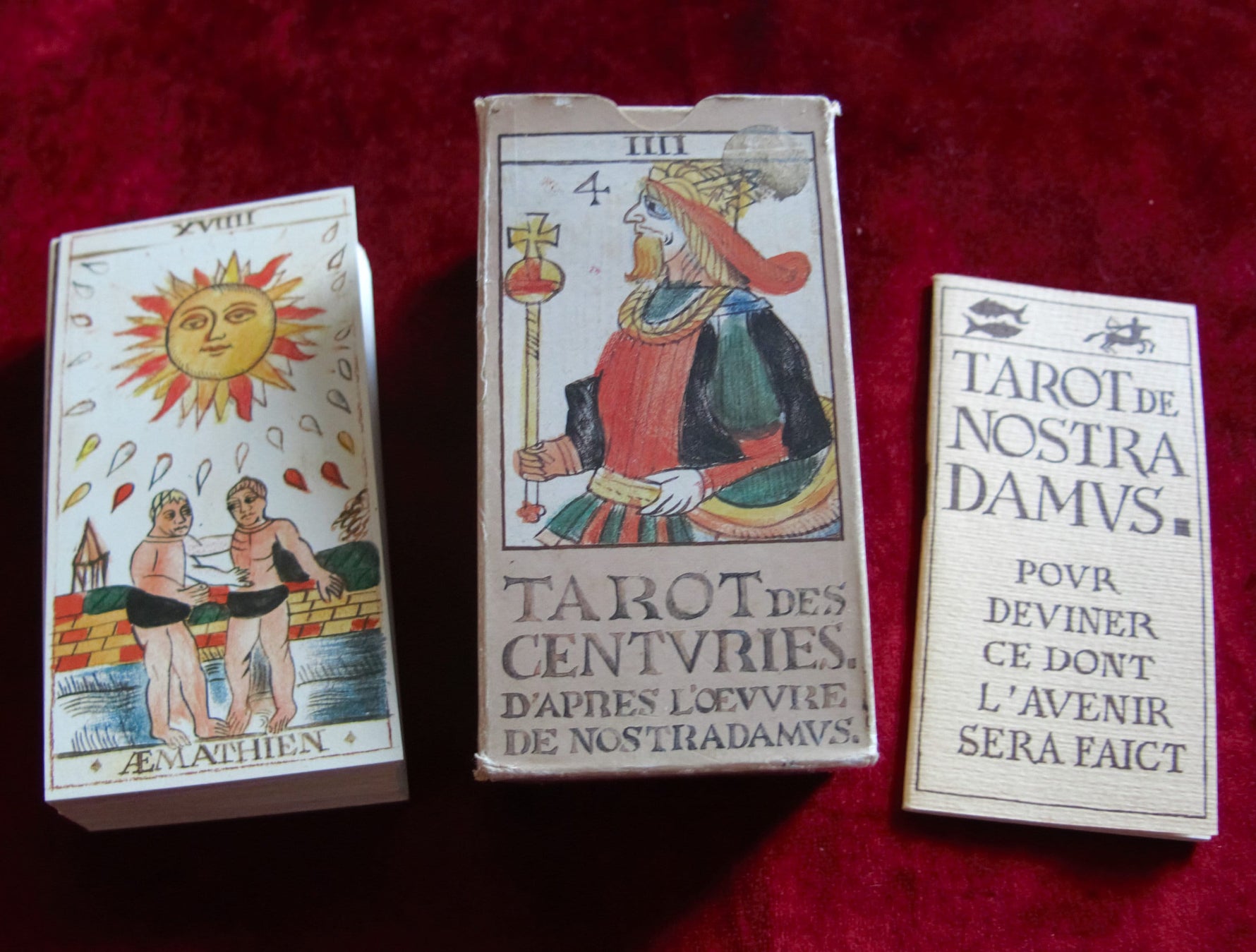 Tarot des Centuries - 1984 tarot of the centuries - Nostradamus