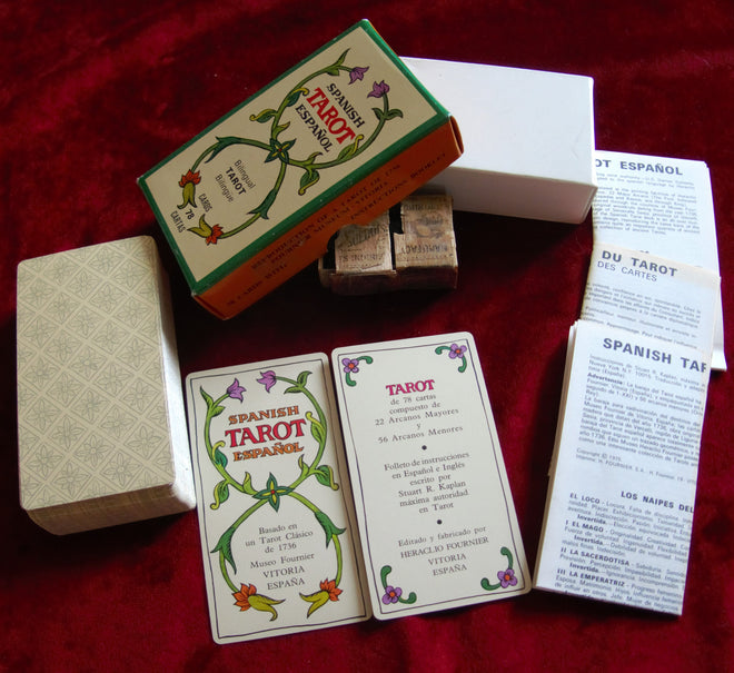Tarot Espagnol Espanol 1975 - Tarot de Marseille Fournier