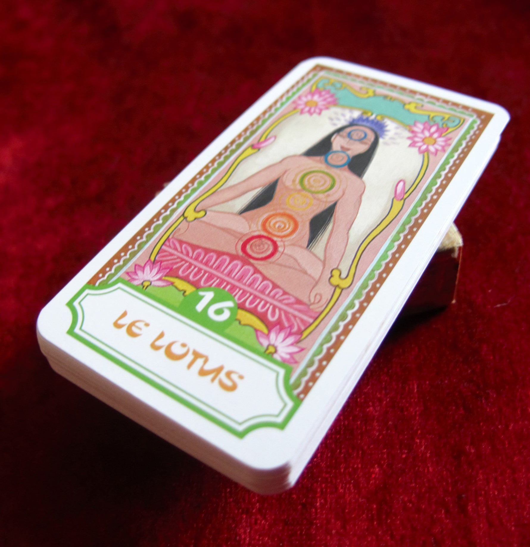 Tarot Hindou – Femme Actuelle | Tarot de poche vintage rare, 25 cartes