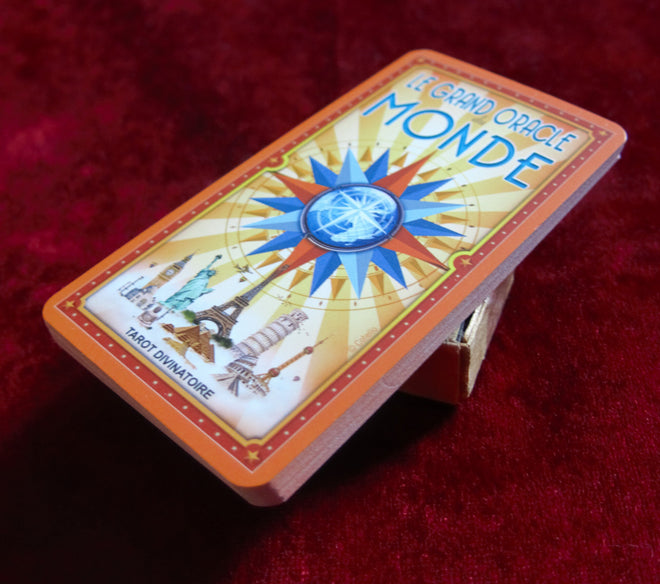 Adventure tarot deck - 22 Major - Geography & Exploration tarot - Pocket tarot -MINI TAROT