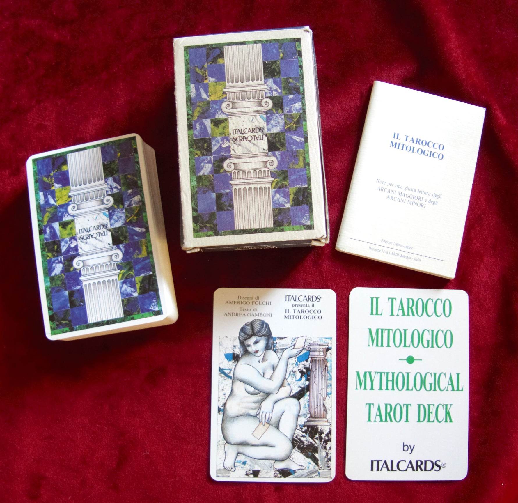 Mythological 1988 Tarot Deck by Amerigo Folchi