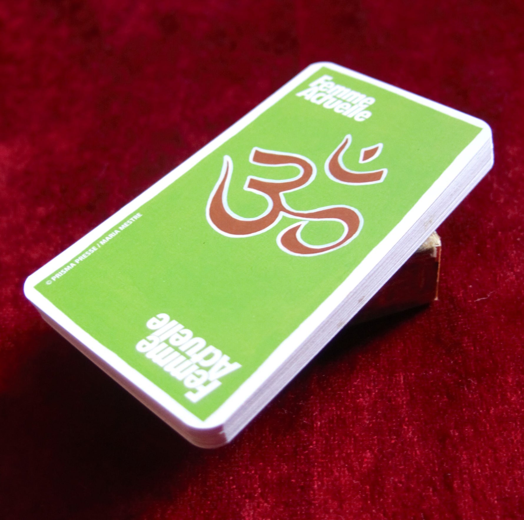 Tarot Hindou – Femme Actuelle | Tarot de poche vintage rare, 25 cartes