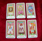 Tarot Hindou – Femme Actuelle | Tarot de poche vintage rare, 25 cartes