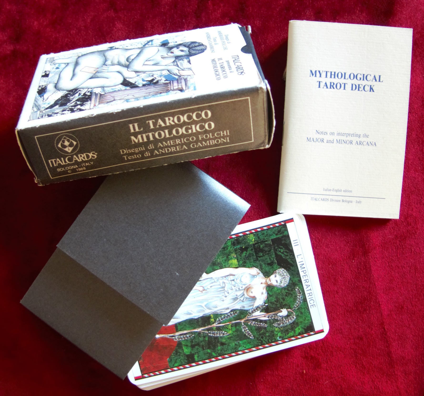 Mythological 1988 Tarot Deck by Amerigo Folchi