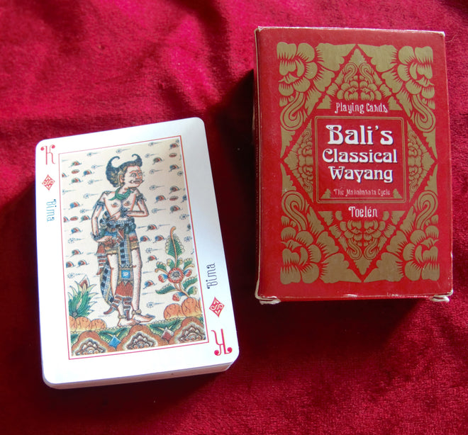 Bali’s Classical Wayang Playing Cards