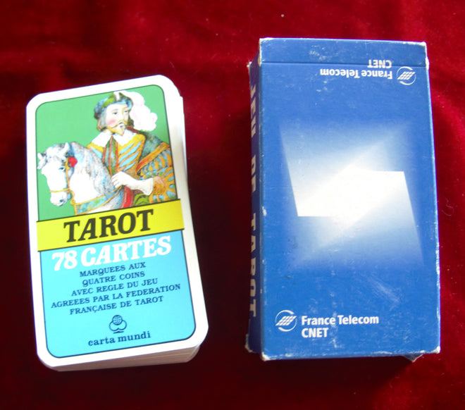 ADVERTISING Tarot France Telecom from the 80s