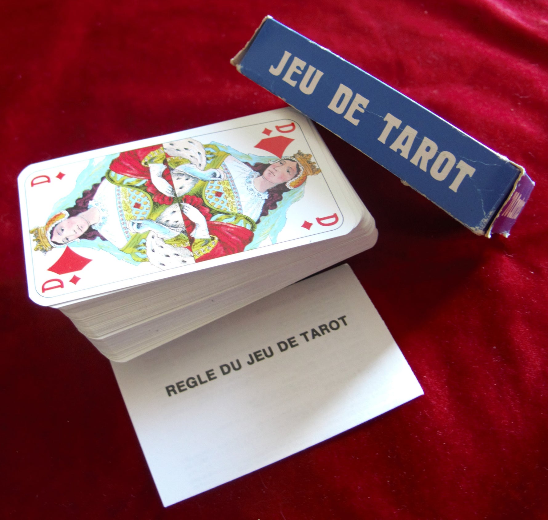 Telecom ADVERTISING Tarot France  from the 80s