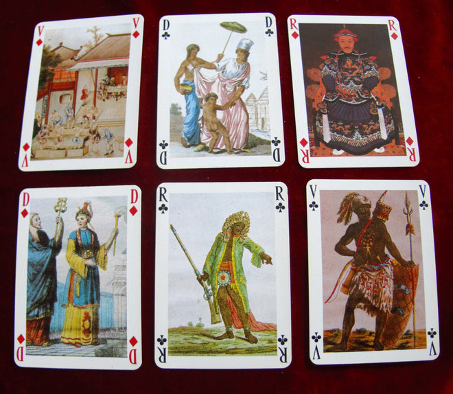 Collection Indian deck of cards 80s - Playing Card in India - Far East playing cards