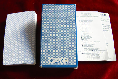 Taromantic 1987 - Fiches de tarot