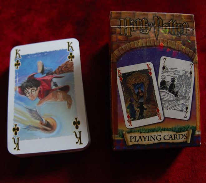 2001 Harry Potter Illustrated Playing Cards