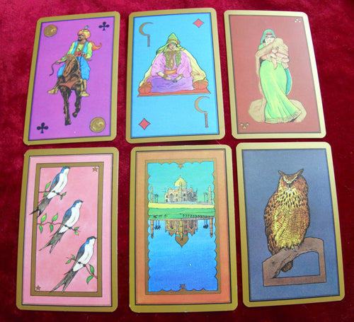 Persian Tarot 1981 by Madame Indira - Persian Cards