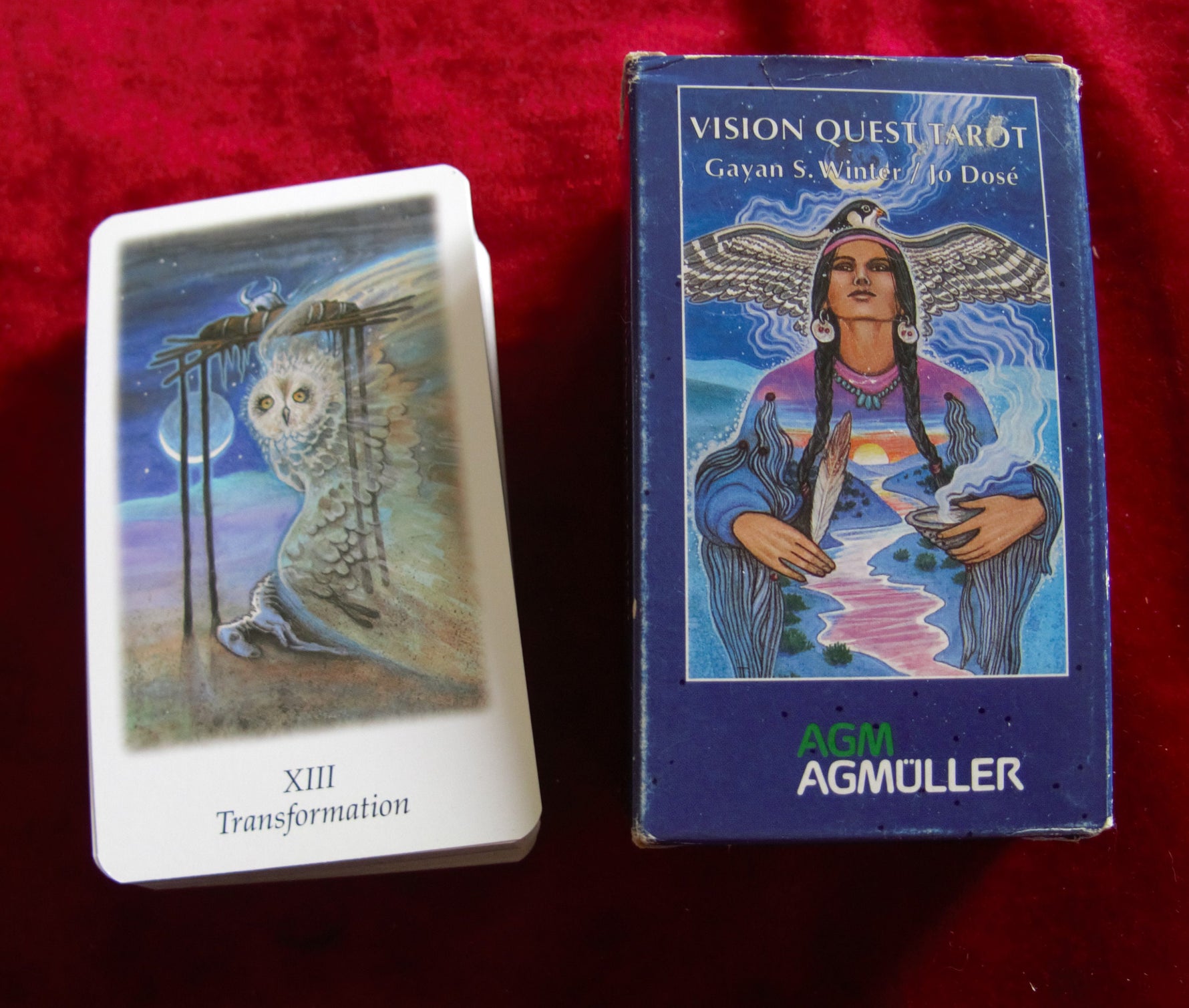 Vision Quest Tarot Cards 1998