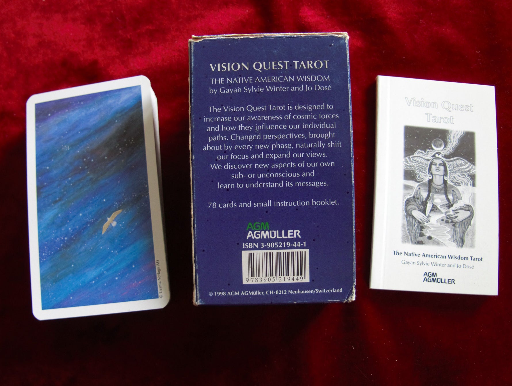 Vision Quest Tarot Cards 1998