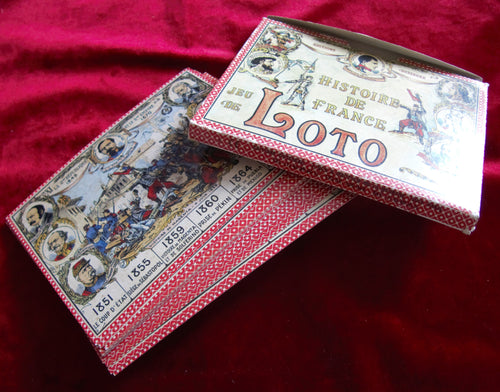 Vintage Lotto Game - History of France 80s - Collection