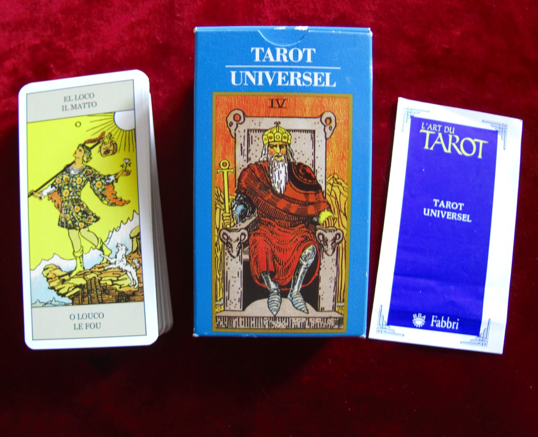 Tarot Universel – Rider-Waite-Smith – Fabbri / Lo Scarabeo (2000)