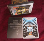 Starmaiden Tarot – Rare jeu allemand psychédélique des années 1970 – (Sternenmädchens Wahrsagespiel)