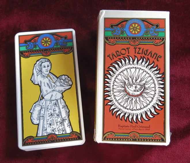 Tzigane Tarot Of The Roms 1984 VOYANCE GITANE, Hungarian Gypsies, gypsy reading, Gypsy Astrology